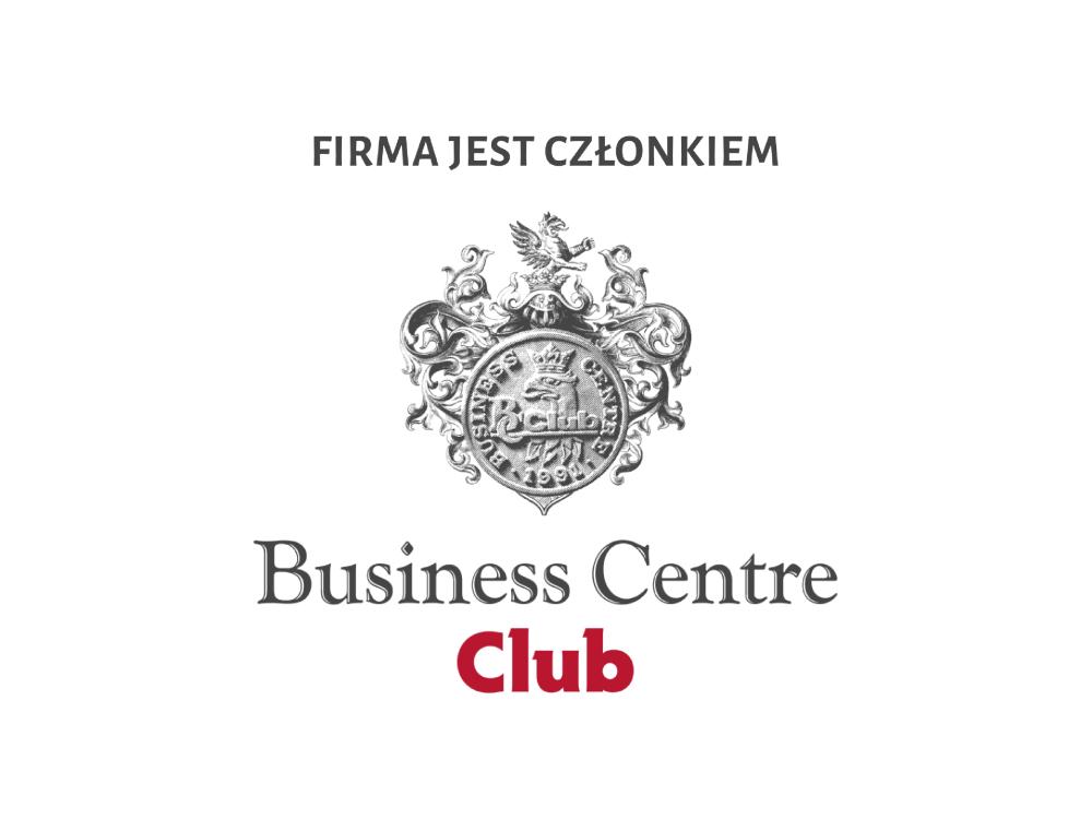 Jesteśmy członkiem Business Centre Club! Jesteśmy członkiem Business Centre Club!